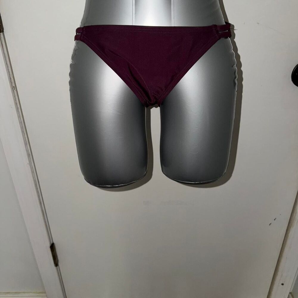 Xhilaration Women's Burgundy and Purple Bikini-and-tankini-bottoms